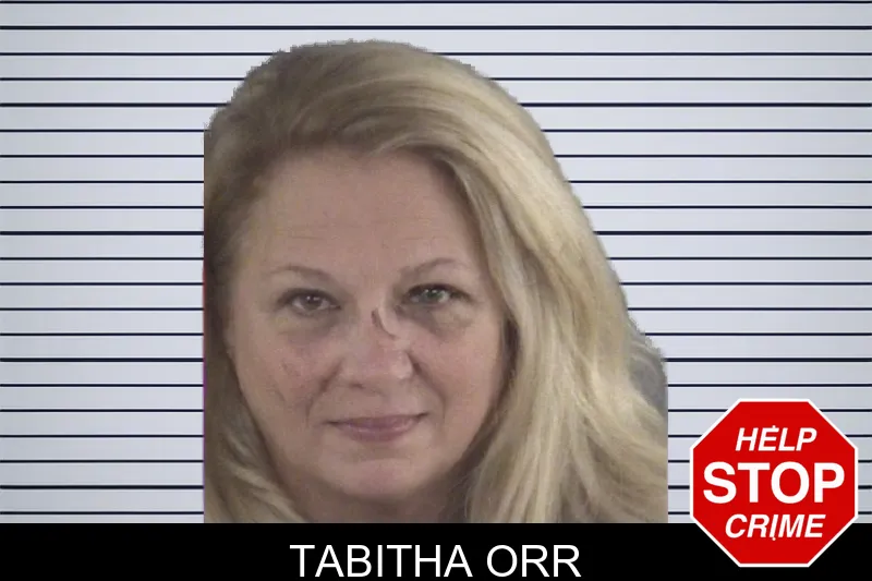 Tabitha Orr mugshot