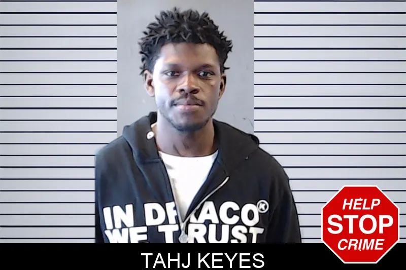 Tahj Keyes mugshot