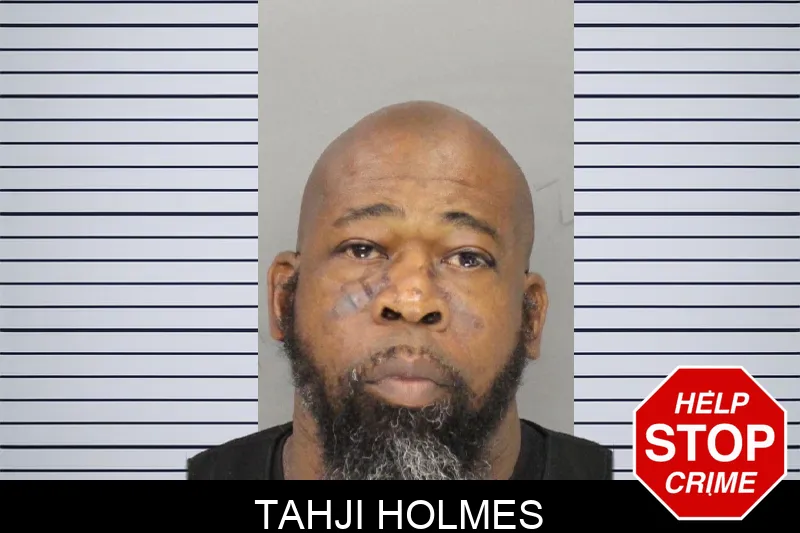 Tahji Holmes mugshot