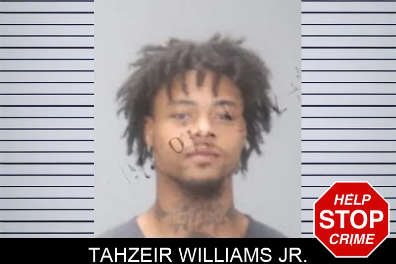 Tahzeir Williams Jr. mugshot