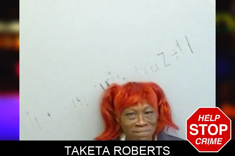Taketa Roberts mugshot