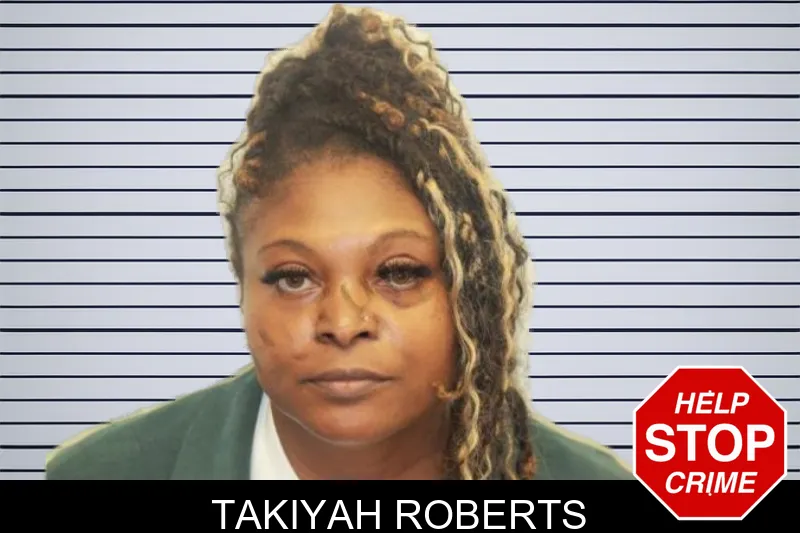 Takiyah Roberts mugshot
