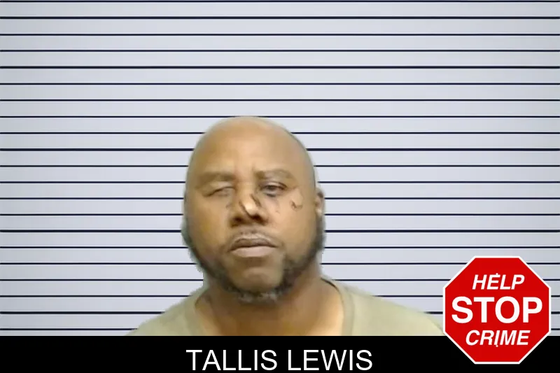 Tallis Lewis mugshot