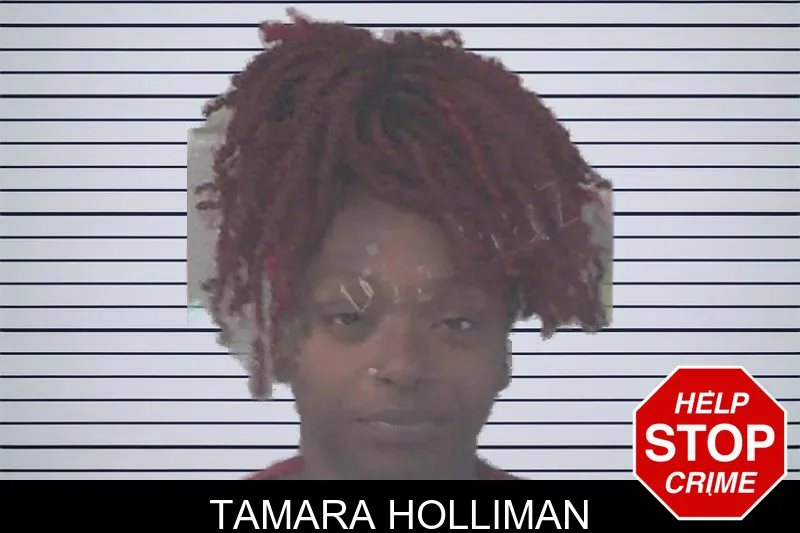 Tamara Holliman mugshot