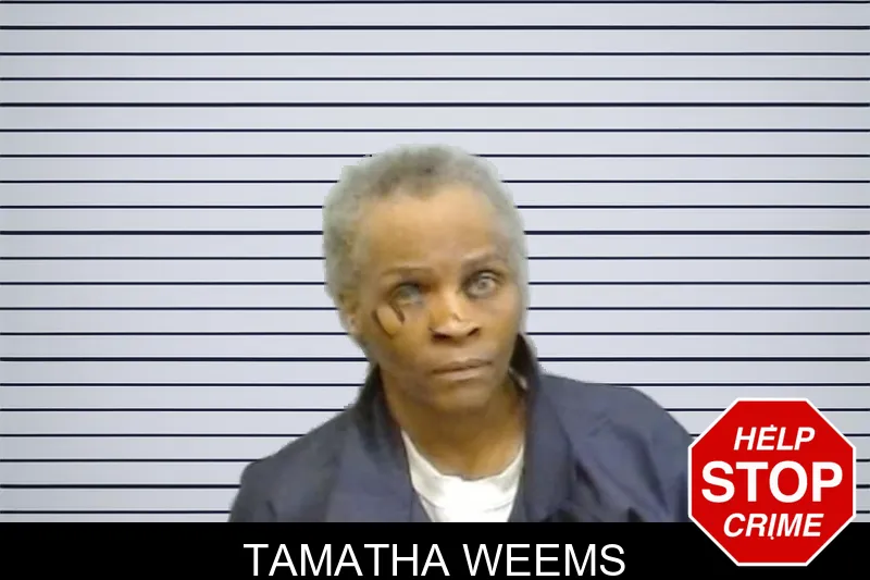 Tamatha Weems mugshot
