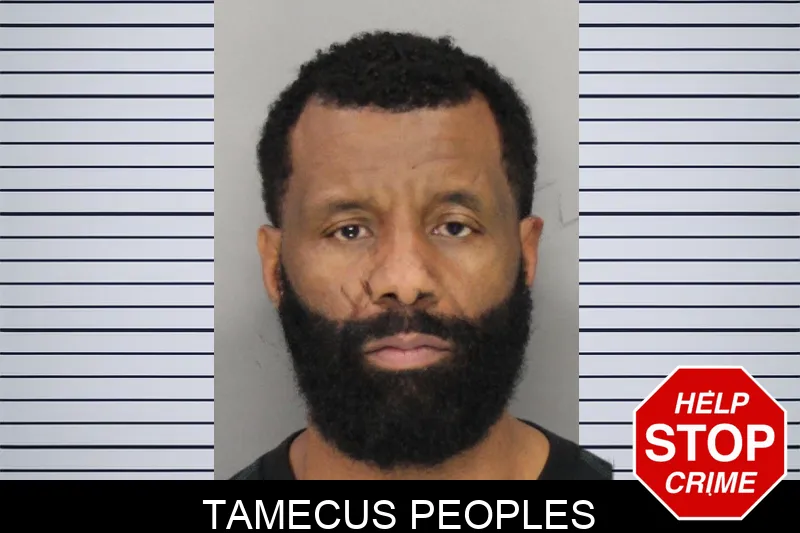 Tamecus Peoples mugshot
