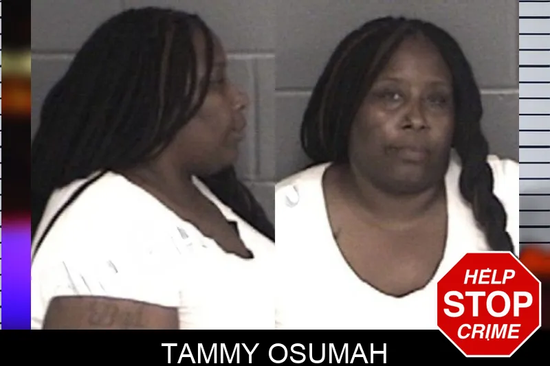 Tammy Osumah mugshot