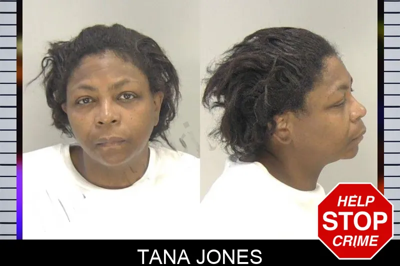 Tana Jones mugshot