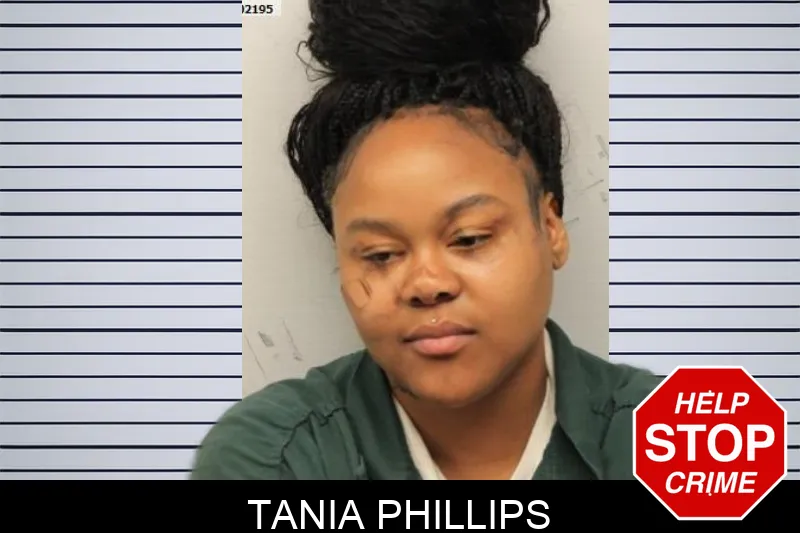 Tania Phillips mugshot