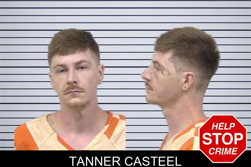 Tanner Casteel mugshot