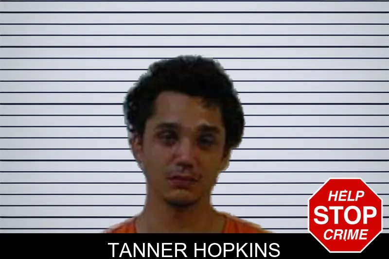 Tanner Hopkins mugshot