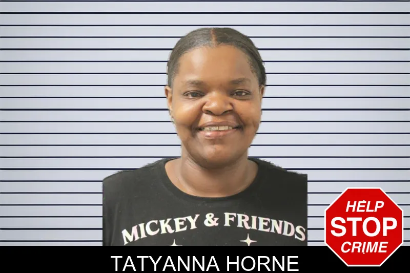 Tatyanna Horne mugshot