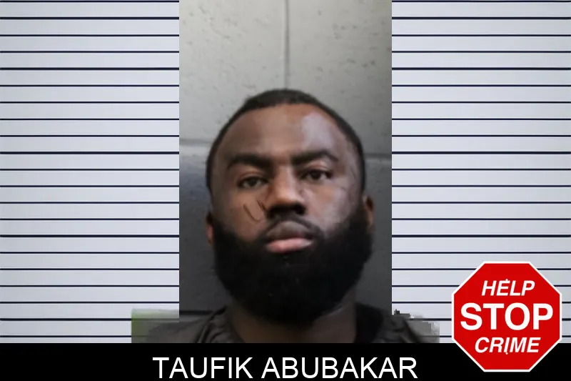 Taufik Abubakar mugshot