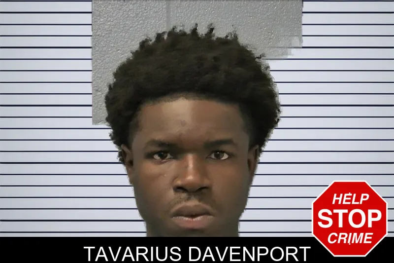 Tavarius Davenport mugshot