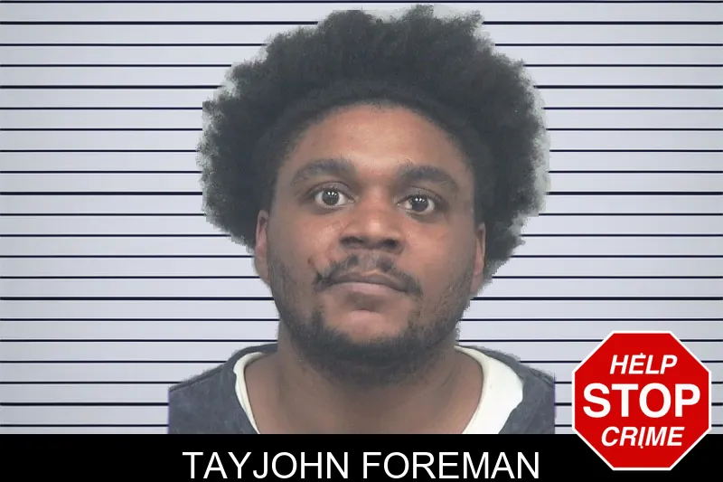 Tayjohn Foreman mugshot