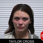 Taylor Cross mugshot