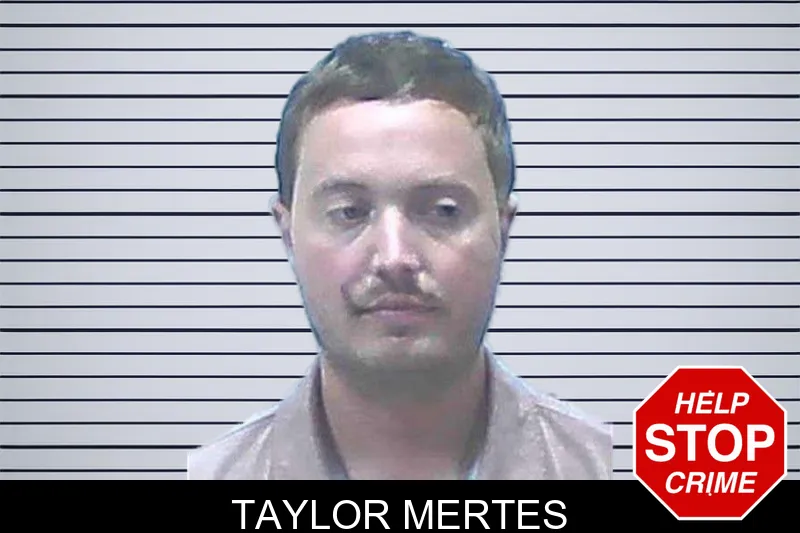 Taylor Mertes mugshot