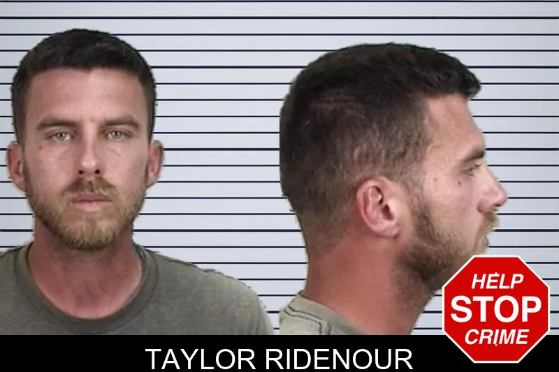 Taylor Ridenour mugshot