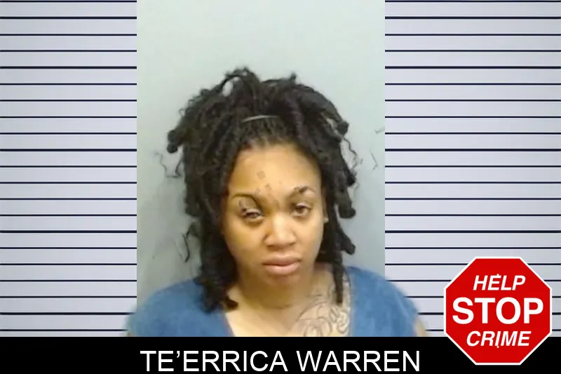 Te’Errica Warren mugshot