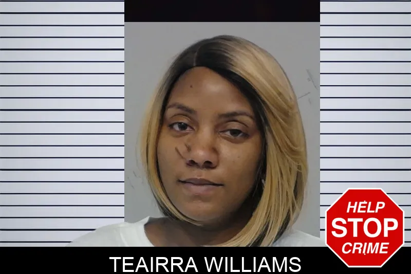 Teairra Williams mugshot