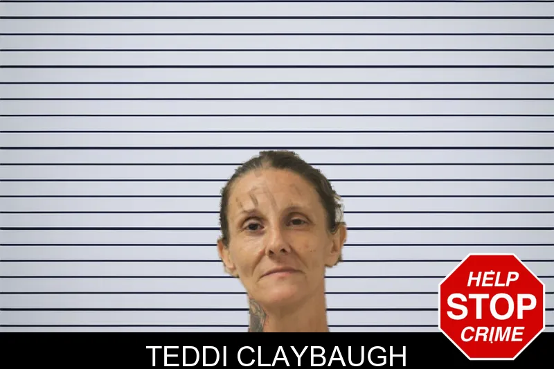 Teddi Claybaugh mugshot