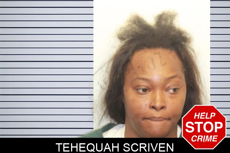 Tehequah Scriven mugshot