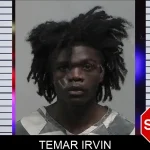 Temar Irvin mugshot