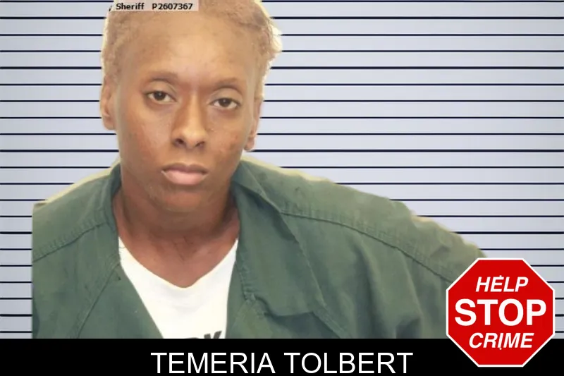 Temeria Tolbert mugshot
