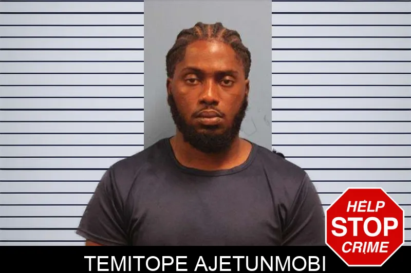 Temitope Ajetunmobi mugshot