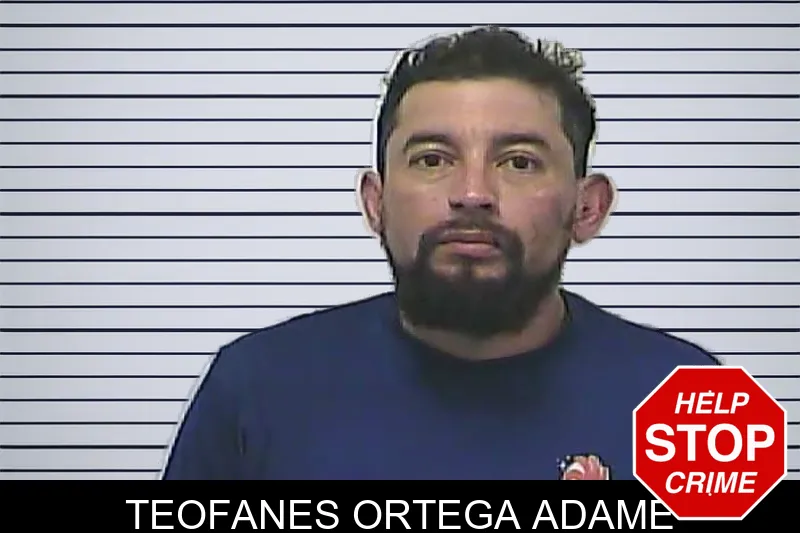Teofanes Ortega Adame mugshot