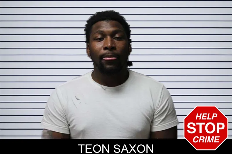 Teon Saxon mugshot