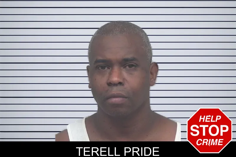 Terell Pride mugshot