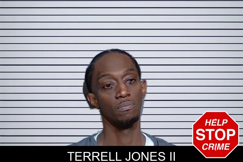 Terrell Jones II mugshot
