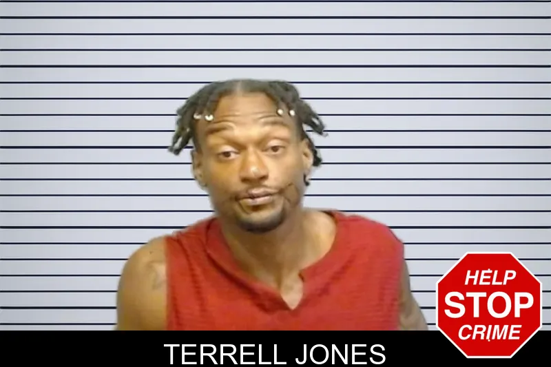 Terrell Jones mugshot