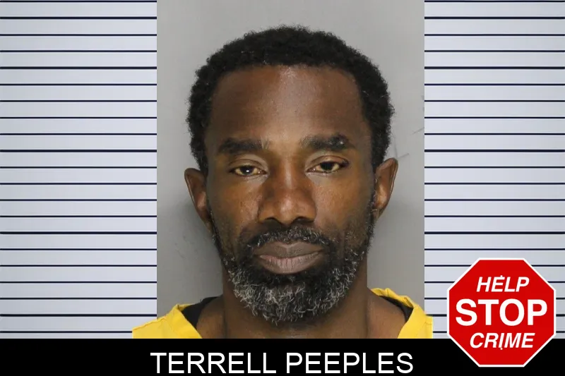 Terrell Peeples mugshot
