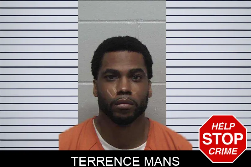 Terrence Mans mugshot