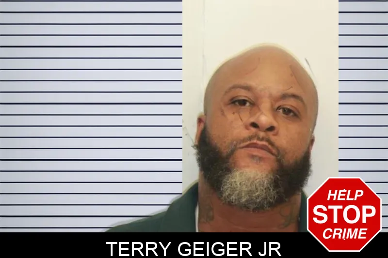 Terry Geiger Jr mugshot