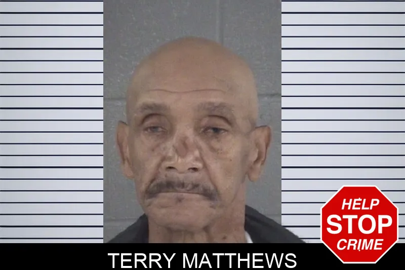Terry Matthews mugshot