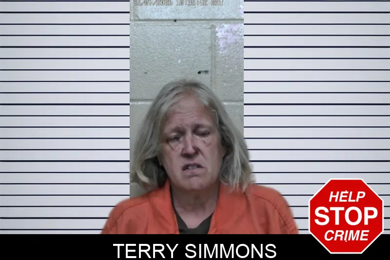 Terry Simmons mugshot