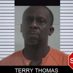 Terry Thomas mugshot