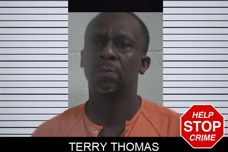 Terry Thomas mugshot
