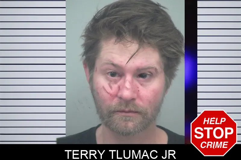 Terry Tlumac Jr mugshot