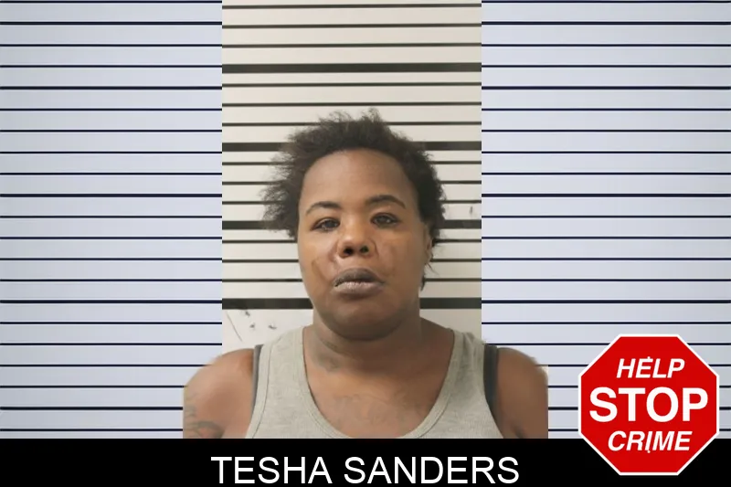 Tesha Sanders mugshot