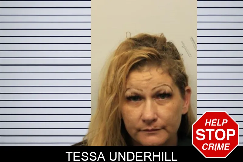 Tessa Underhill mugshot