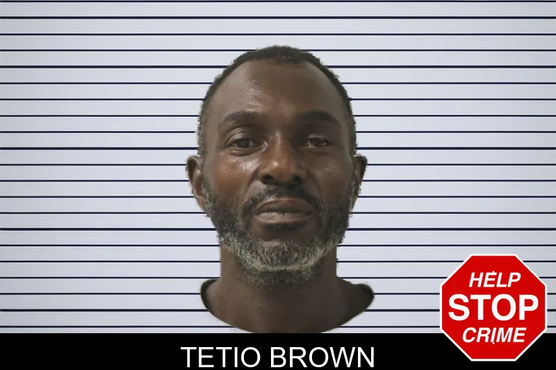 Tetio Brown mugshot