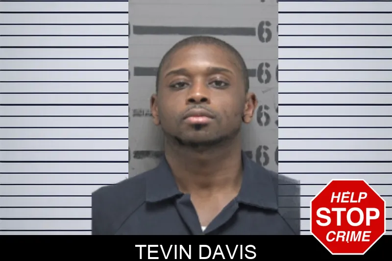 Tevin Davis mugshot