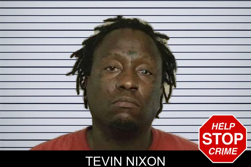 Tevin Nixon mugshot