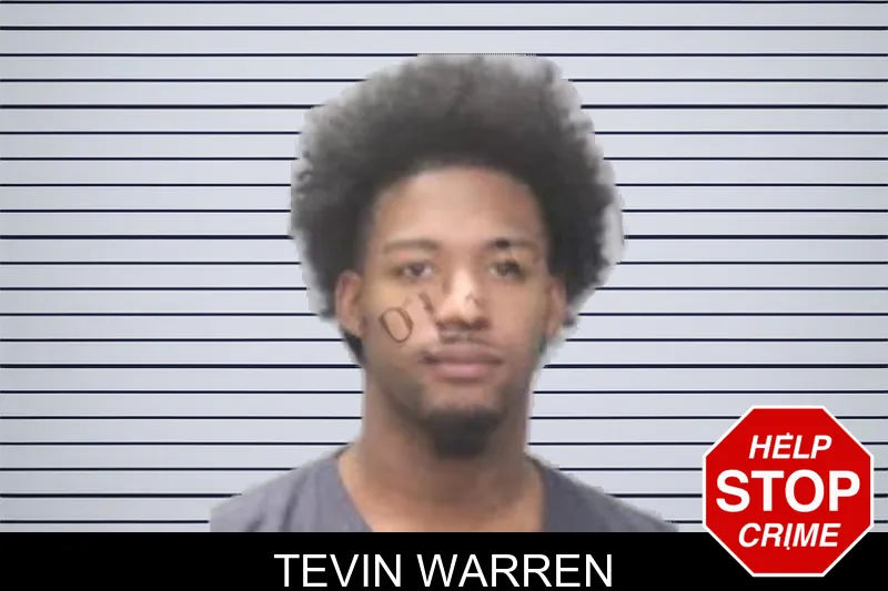 Tevin Warren mugshot