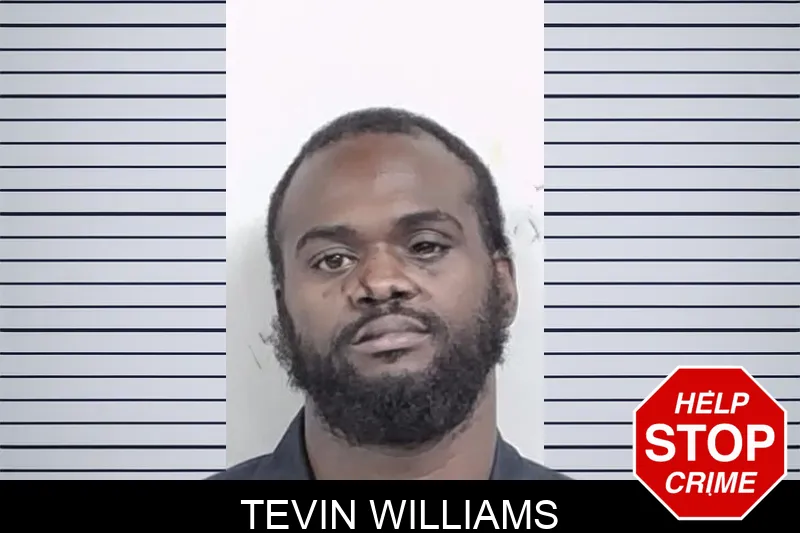Tevin Williams mugshot