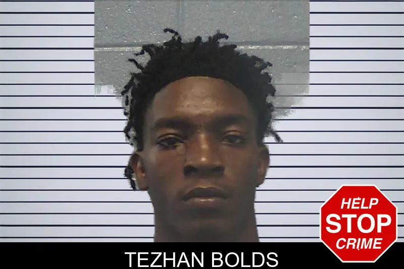 Tezhan Bolds mugshot